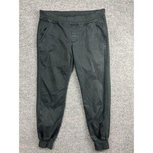 Sundays NYC 713 Jogger Pants Womens 2 Black Tencel Stretch Casual Sweatpants